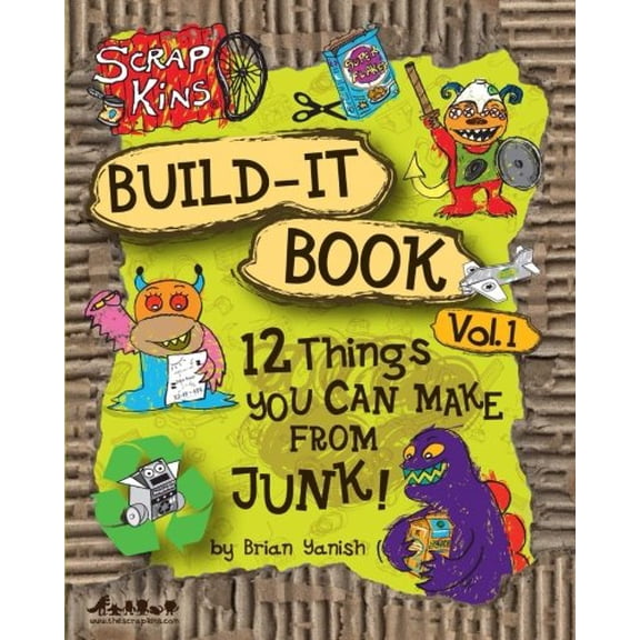 Pre-Owned Scrap Kins Build-it Book Volume 1 Paperback Brian Yanish