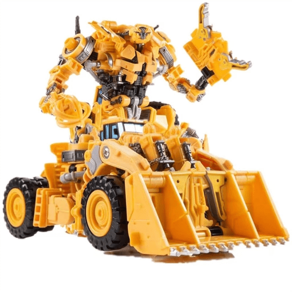 Scrap Loader Construction Vehicle Transform Figure, Single Build Truck Robot Accessory For Giant Combiner Model