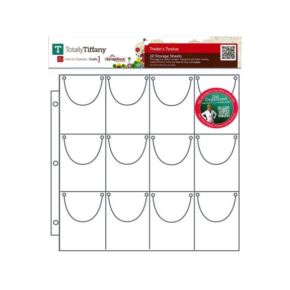 ScrapRack Basic Storage Pages 10/Pkg-Trader's 12