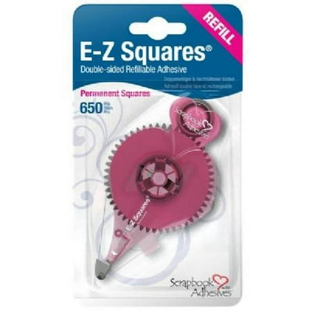 Scrapbook Adhesives E-Z Squares Refill 650/Pkg-Permanent, Use In 12066
