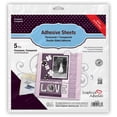 thumbnail image 1 of Scrapbook Adhesives by 3L: Adhesive Sheets 5 Pack - 12x12" Permanent Transparent Sheets, Double-Sided Adhesive, Large, Perfect For Die Cutting, 1 of 5