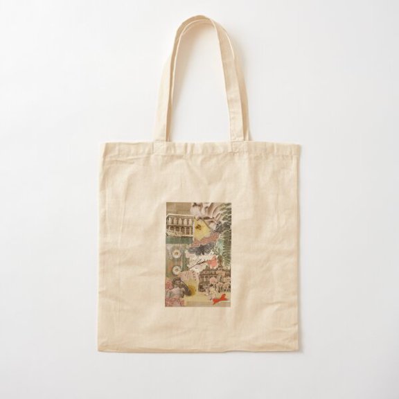 Scrapbook Canvas Tote Bags, Reusable Shopping Bag
