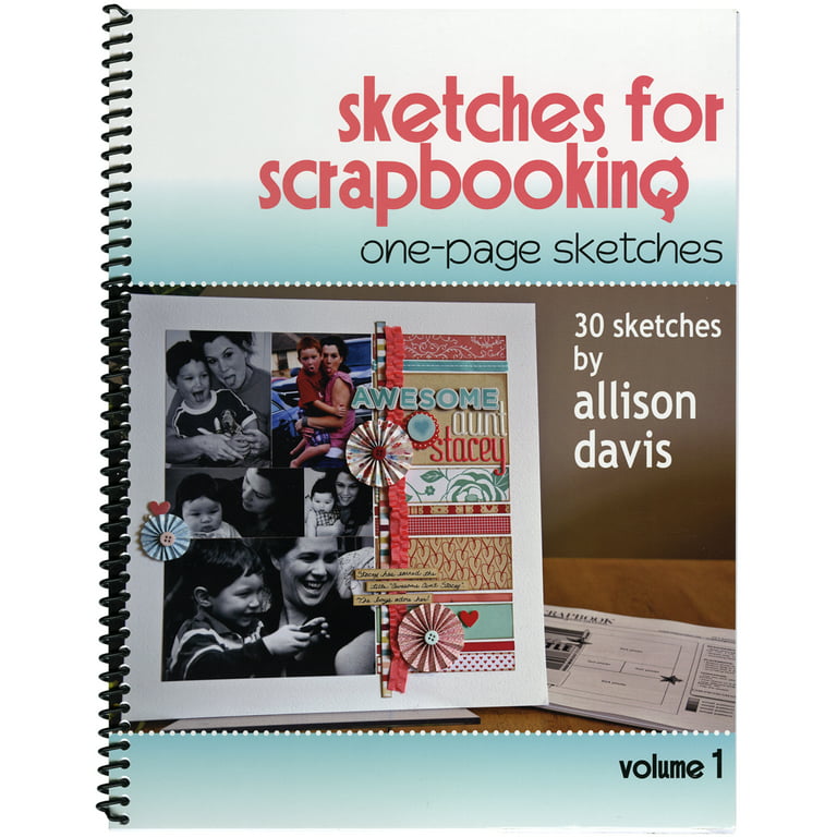 Scrapbook Generation-Sketches For Scrapbooking 1pg Vol 1
