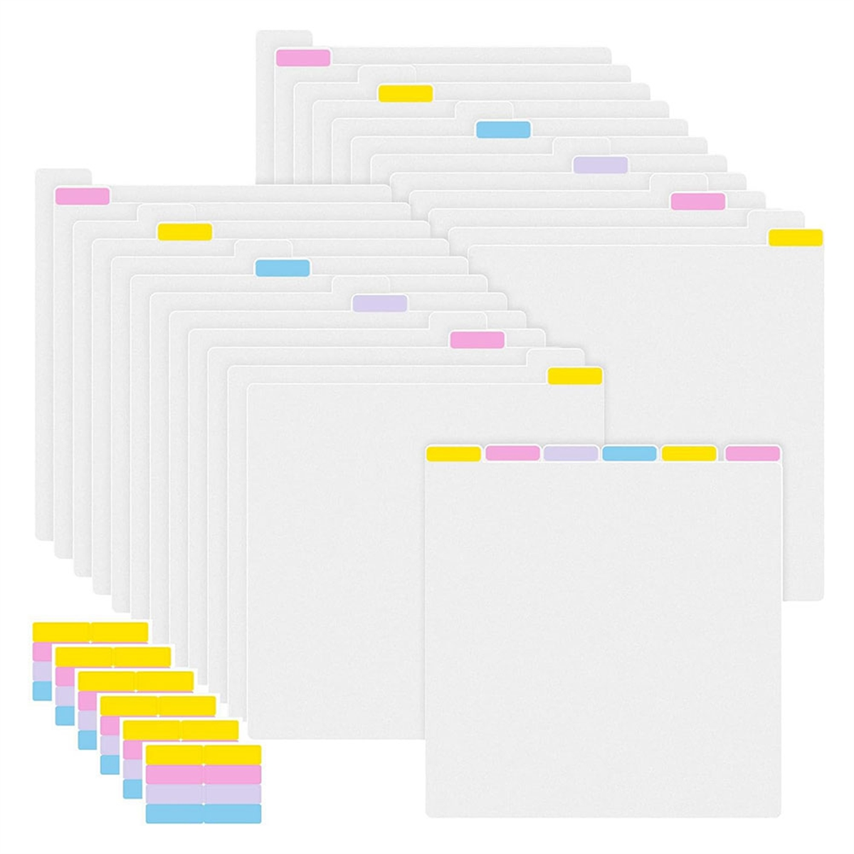 Scrapbook Paper Dividers Bulk for Dividing 12 X 12 Inch Scrapbook Paper