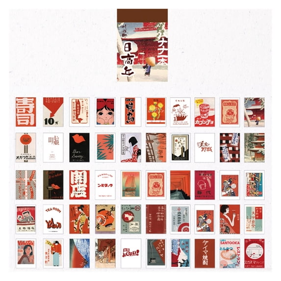 Scrapbook Paper Nature Scenery Stationery Stickers Books Diary Stationery Materials Handmade Stickers