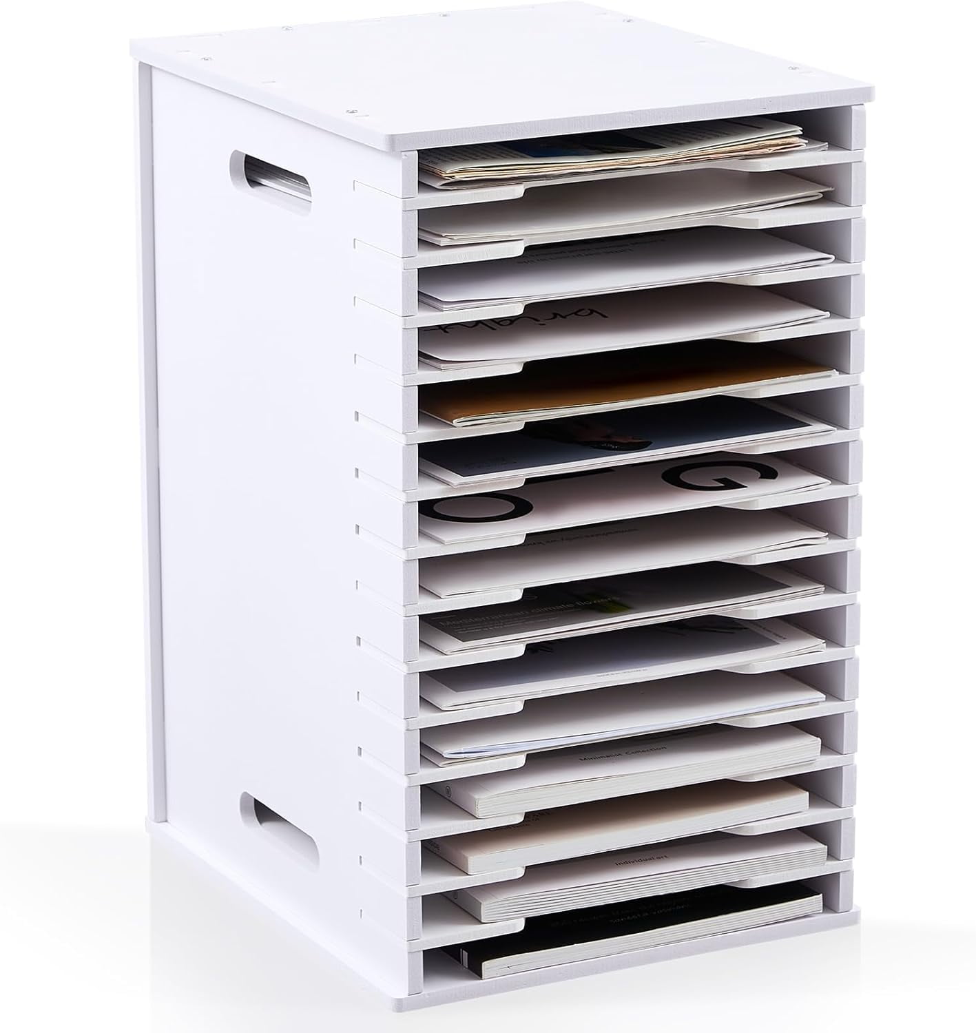 Scrapbook Paper Organizer for Sizes 8.5