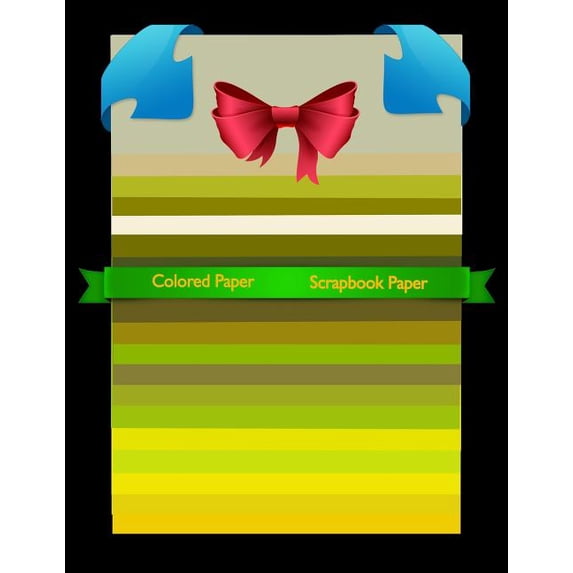 Scrapbook Paper Yellow Group Colored Sheet Series 7: Scrapbook Paper : Colored Paper Scrapbook Paper Yellow Group Colored Sheet Series (Series #7) (Paperback)