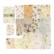 Scrapbook Paper and Embossed Textured Paper Assorted Set,Textured Scrapbook Paper Kit,Mixed Paper Special Supplies for Scrap E2J0