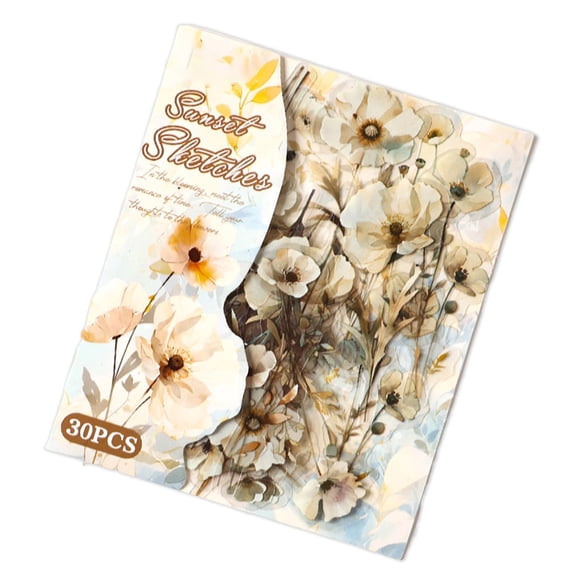 Scrapbook Stickers 30PCS for Journals