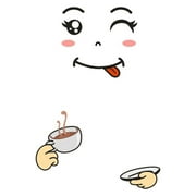 Scrapbook stickers in bulk Restaurant stickers debit card stickers Kitchen Room Stickers Stickers Refrigerator Creative Stickers Decoration Stickers