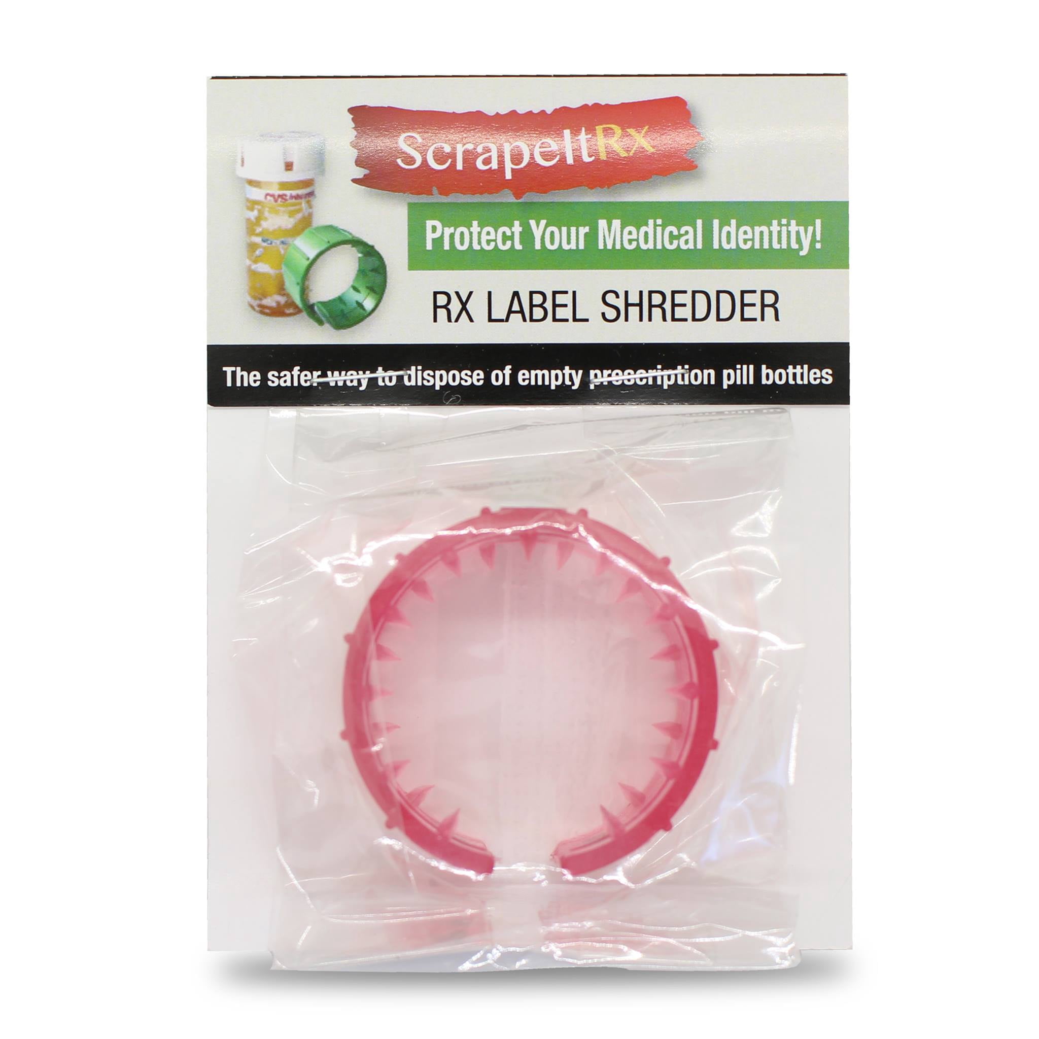 Shredder Box Label Prescription Bottle Label