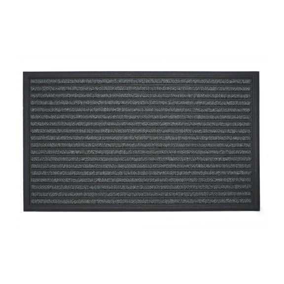 Scraper Eco Rib with rubber Inlay Grey Mat 18" x 30"