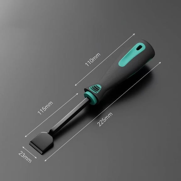 Scraper Head Gasket Scraper High Hardness Chrome Vanadium Steel with Non-Slip Rubber Handle Scraper Gasket Scraper for Removing Gaskets Rust Paint Varnish