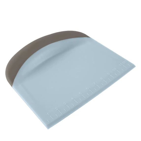 A Scraper—New Arrivals Up to 50% Off! Fdelink Bakeware, Multi Functional Plastic Scraper Bowl Scraper and Flat Dough Cutter .72 X .06 X .55 Inches, a Cutting Knife