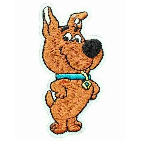 Scrappy Doo Cartoon Character 2.5 Inches Tall Embroidered Iron On Patch