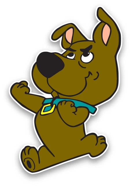 Scrappy Doo Sticker Decalphone Decal Water Bottle Stickers, Vinyl ...