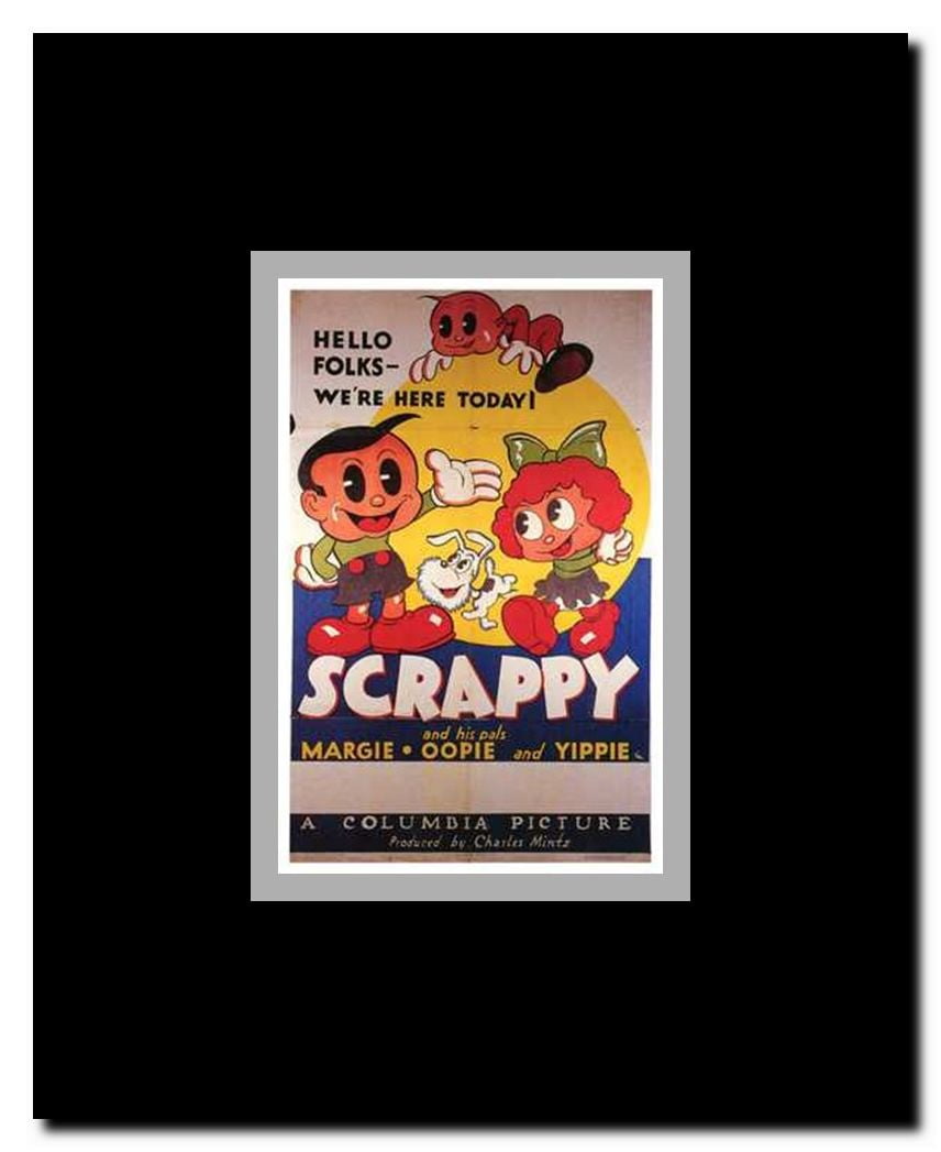 Scrappy Framed Movie Poster