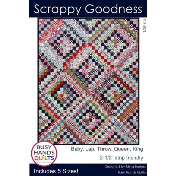 Scrappy Goodness Quilt Pattern