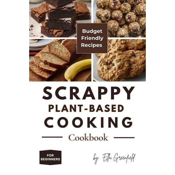 Scrappy Plant-Based Cooking Cookbook: Budget-Friendly Recipes for Beginners, (Paperback)