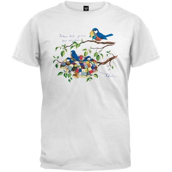 Scraps White T-Shirt - Small