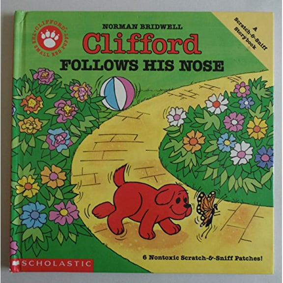 Pre-Owned Clifford Follows His Nose (Scratch-&-Sniff Storybook) Paperback