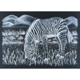 thumbnail image 1 of Scratch Art Scratch-Brite Metallic Scratchboard, 8.5" x 11", Silver, 1 of 2