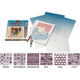 thumbnail image 1 of Shade-Tex Rubbing Plates - Textile Design Set, 1 of 2