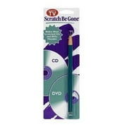Scratch Be Gone CD/DVD Scratch Remover, Compatible with CDs, DVDs & Game Discs, Clear, 1-Pack