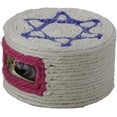 thumbnail image 1 of Scratch Box for Cats, 3.75 by 6.25-Inch Diameter, Natural, 1 of 2
