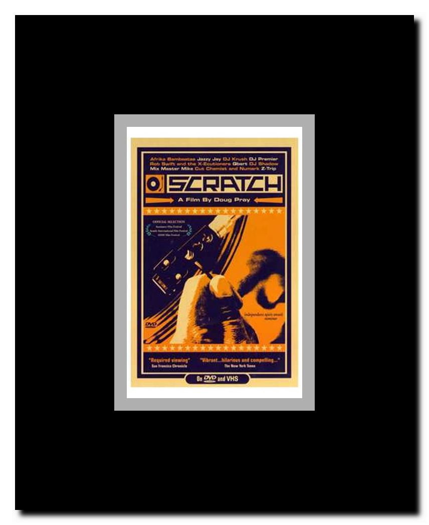 Scratch Framed Movie Poster