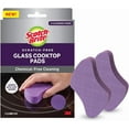 thumbnail image 1 of Scratch-Free Glass Cooktop Pads, Chemical-Free Cleaning, 2 Cleaning Pads, 1 of 13