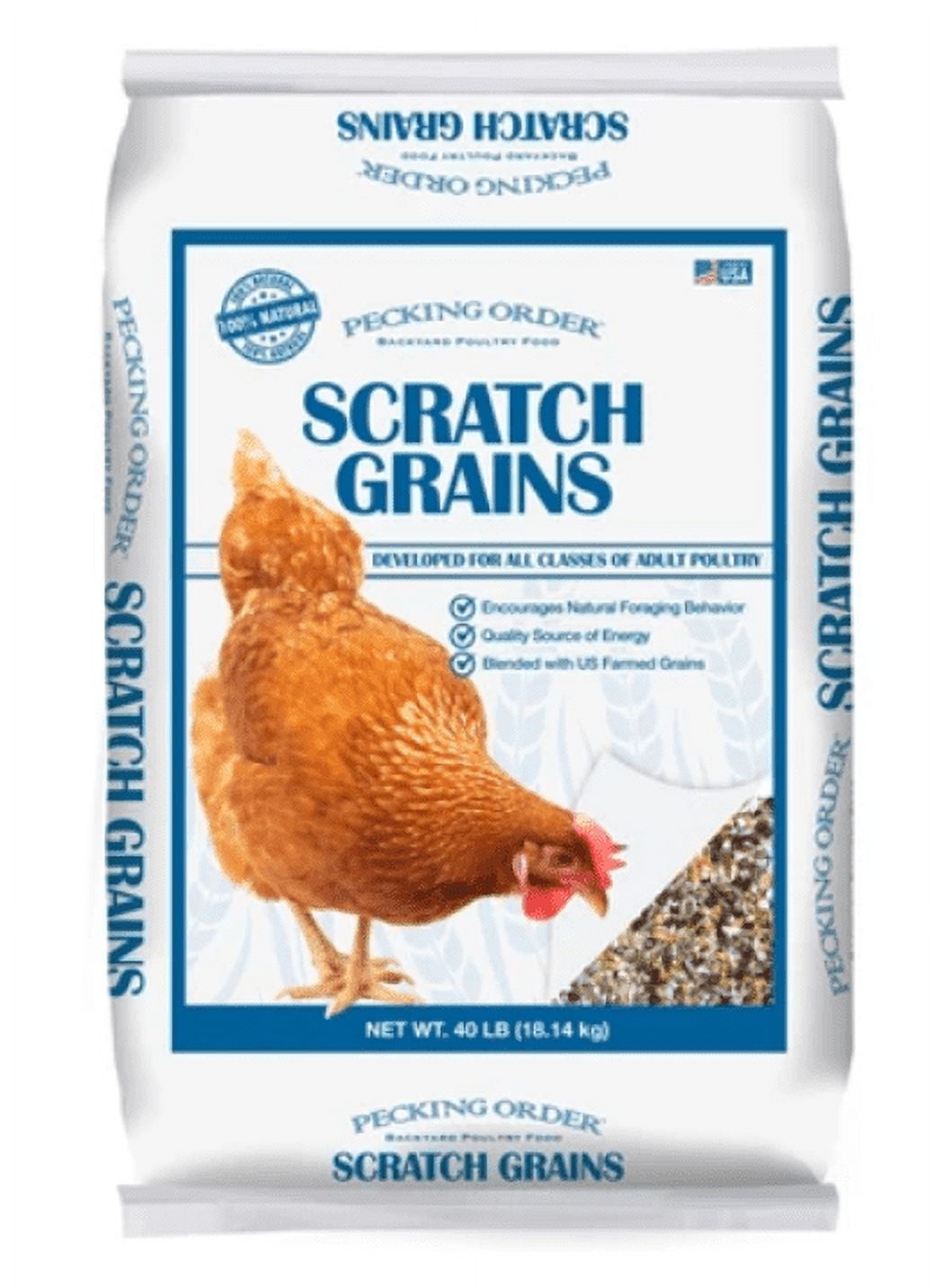 Scratch Grains 40 LB