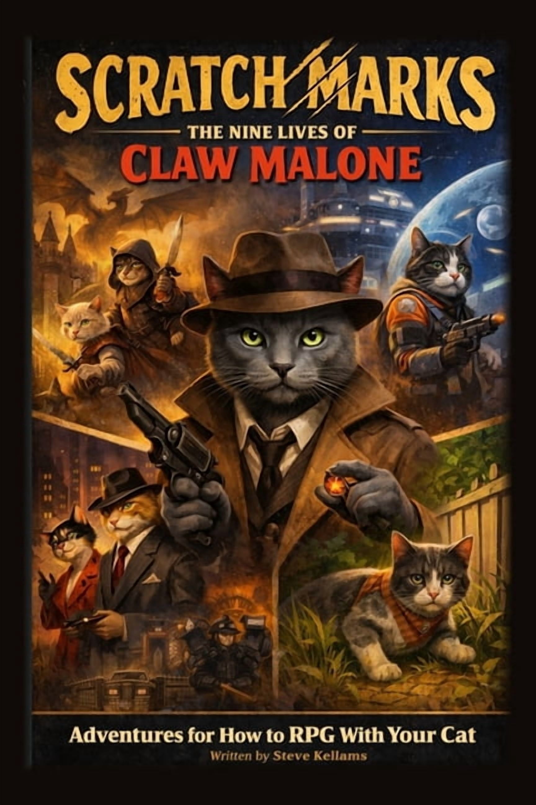 Scratch Marks: The Nine Lives of Claw Malone, (Paperback)