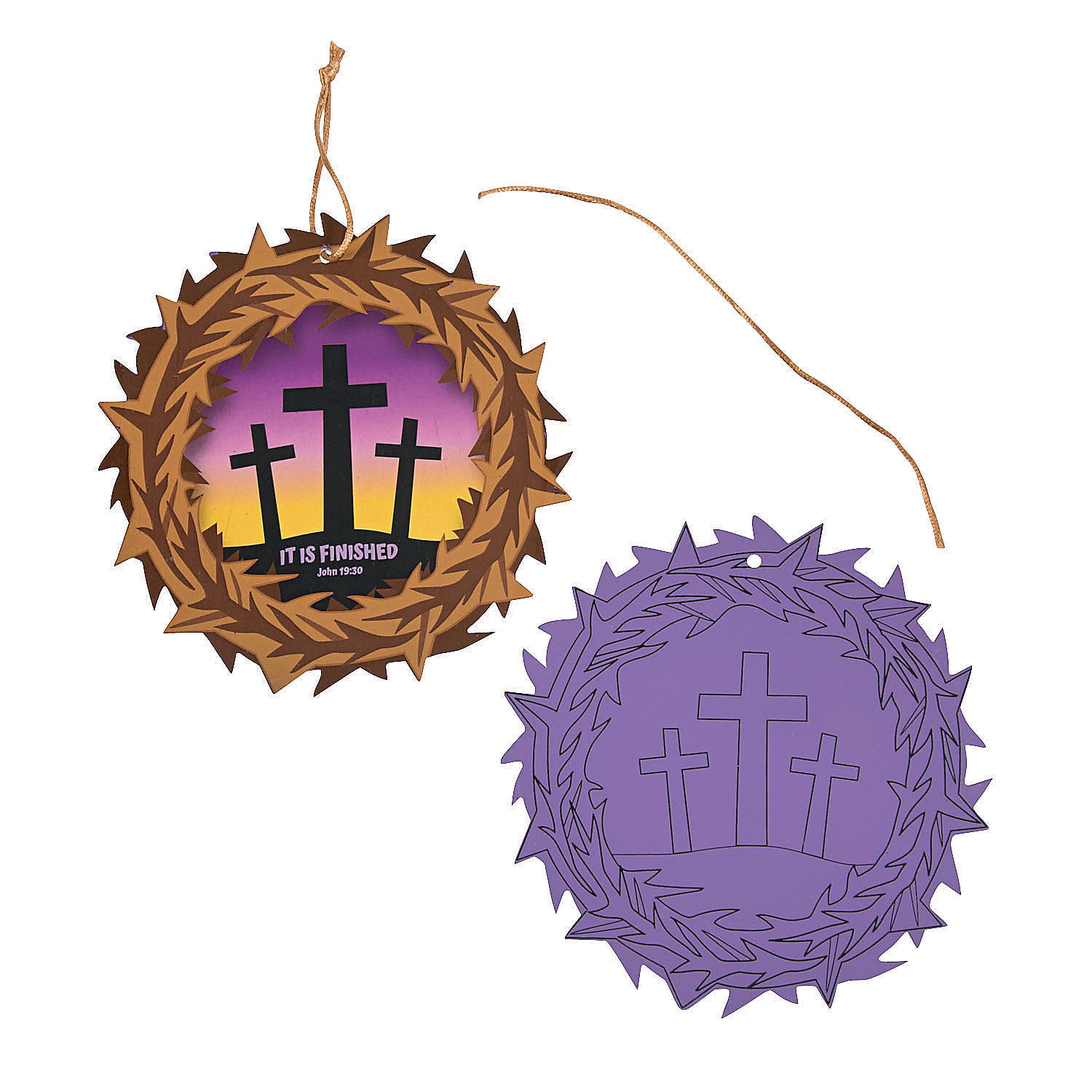 Scratch N Reveal Crown Of Thorns - Craft Supplies - 12 Pieces