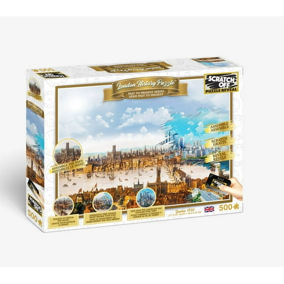 Scratch Off City History: Scratch Off: History Puzzle: London (Other)