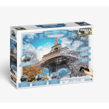 Scratch Off Seasons: Scratch Off Seasons Puzzle: Eiffel Tower (Other)