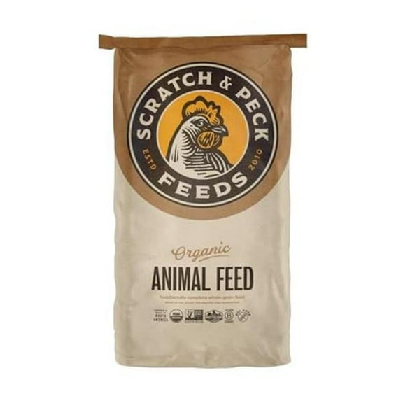 Scratch & Peck Feeds  40 lbs Naturally Free Organic Pig Grower Feed