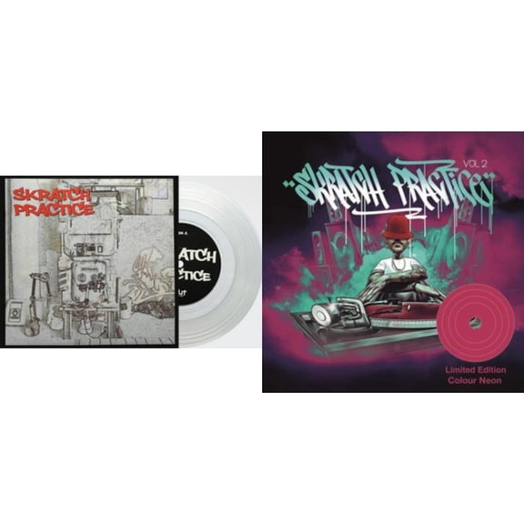 Scratch Practice & Scratch Practice Vol 2 (Violet Vinyl)