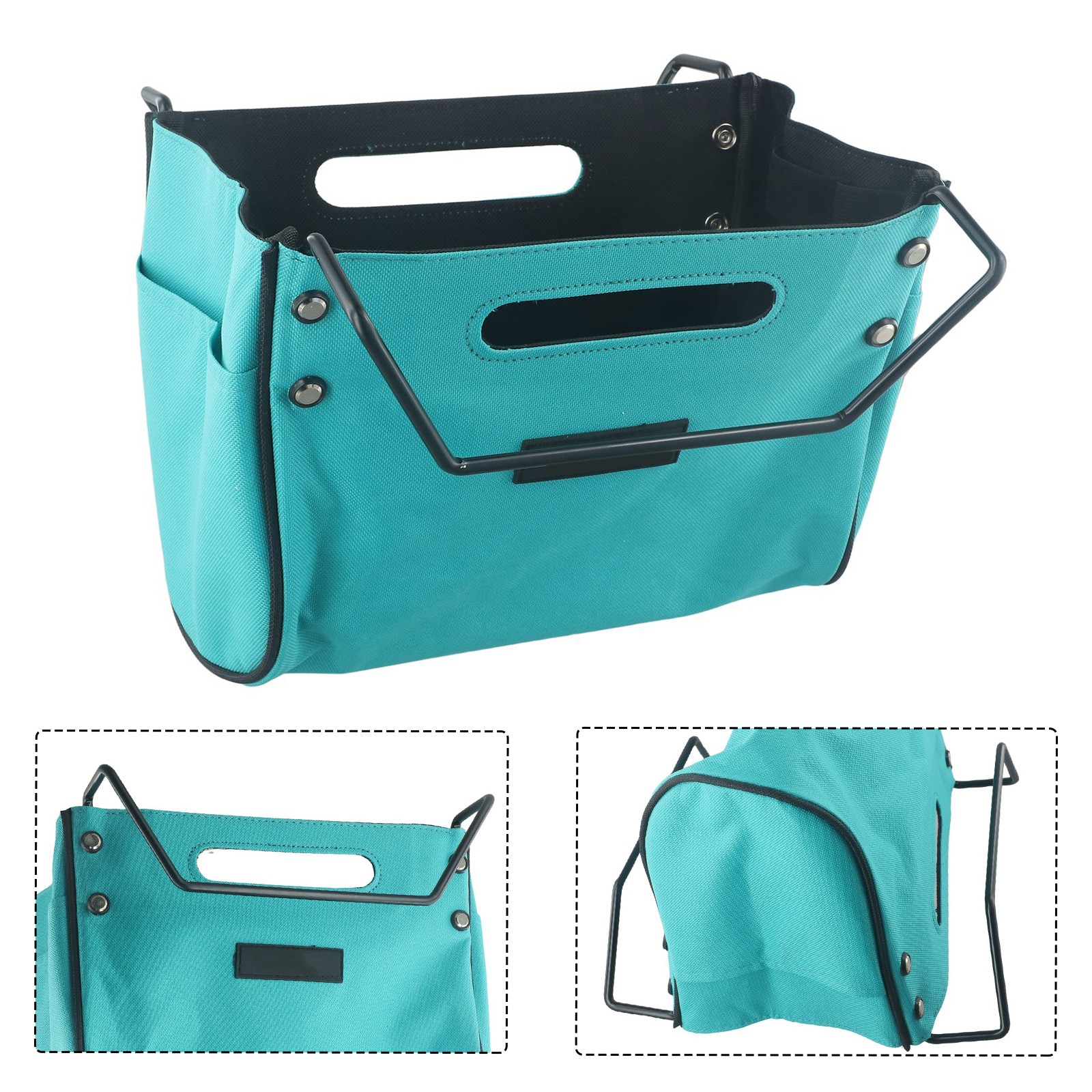 Scratch-Proof Tool Bag Electricians For Extension Ladder Ladder Tool Bag Maintenance Tool 600D Thick Oxford Cloth Smile Home