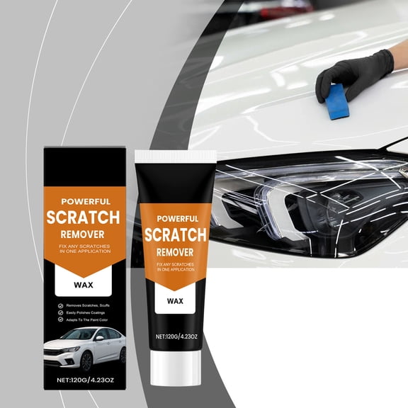 Car Exterior Accessories Scratch Remover 2025 Paint Scratch Paste Long Lasting Easily Scratches Swirls All Vehicle Marks Solution