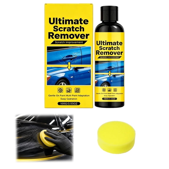 Scratch Remover Paste for Cars – Stainless Steel & Plastic Scratch Remover, Car Paint Polishing Compound(1pc)
