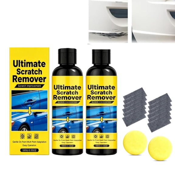 Scratch Remover, Ultimate Scratch Remover, Eliminate All Car Scratches in 60 Seconds for All Car (2PCS)