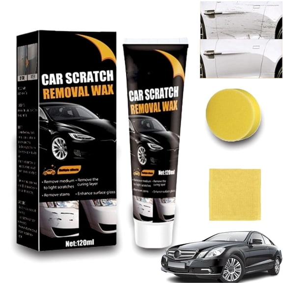 Scratch Remover for Vehicles, Car Paint Scratch Repair Kit for Vehicles, Effectively Removes Scratches, Swirls, Water Spots & Scuff Marks - Professional Polishing & Paint Restorer
