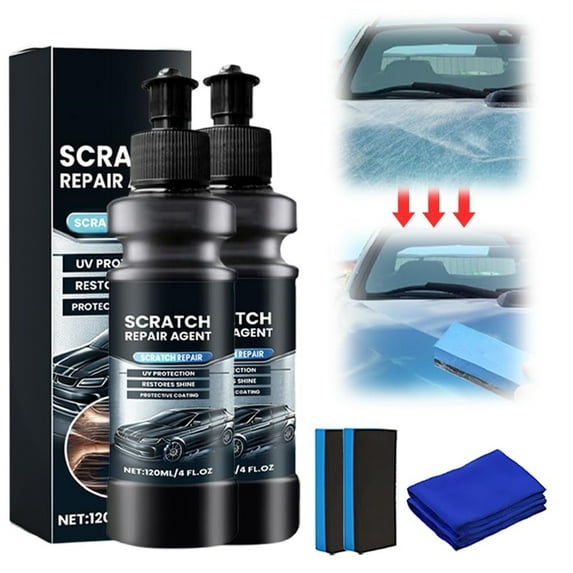 Scratch Repair Agent, Car Paint Scratch Repair, Car Repair Fluid, Used for Cars and Motorcycles, 120ml