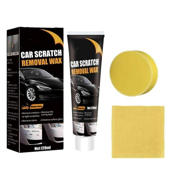 Scratch Repair Wax for Car, 2024 New Car Scratch Repair Paste Polishing Wax,Car Paint Scratch Repair Polishing Wax Kit for Car Deep Scratches(120ml*1PCS)