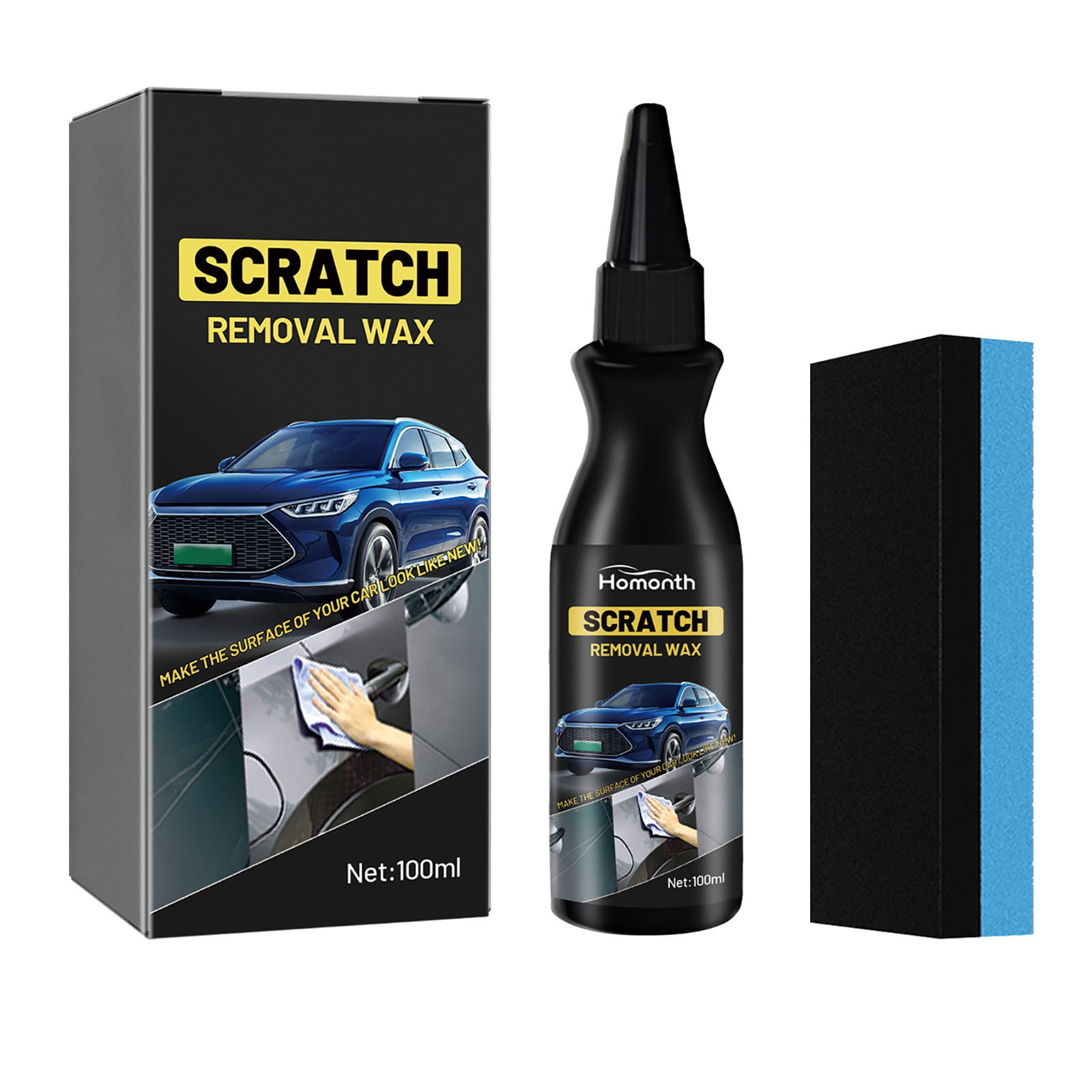 Scratch Repair Wax for Car, Car Scratch Repair Paste Polishing Wax with
