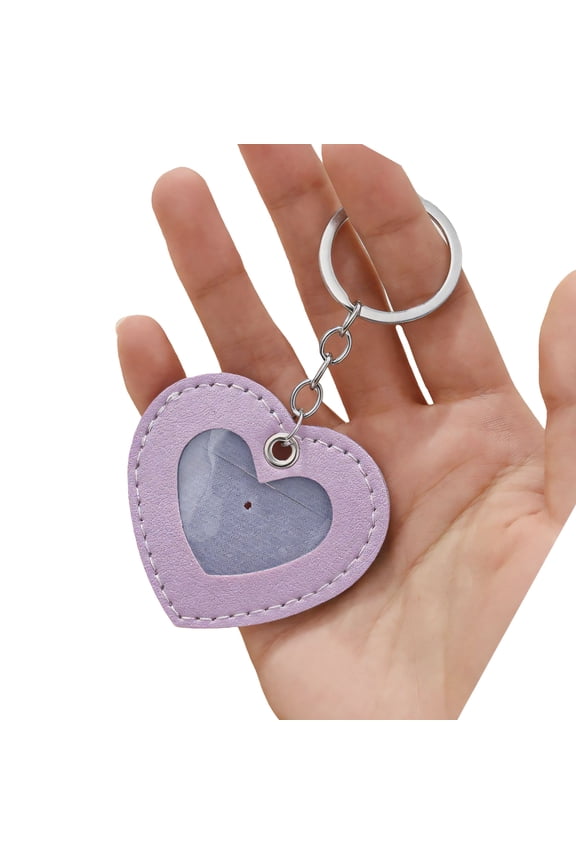 Scratch Resistant Access Card Organizers Keys Cards Sleeve Leather Keychain Key Holder Pendant Keychain Accessory