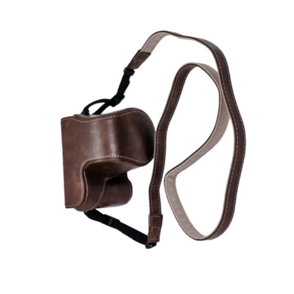 Scratch Resistant Cameras Cover Protective Case Camera Storage Bag Leather Texture Suitable for A5000 A5100 Camera