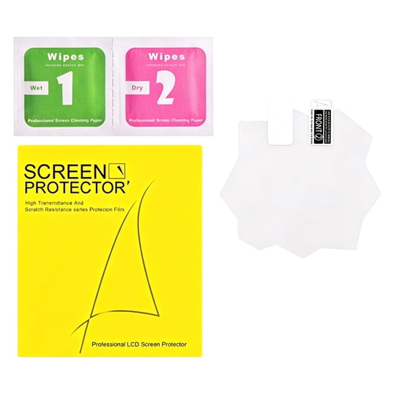 Scratch Resistant Film Screen Protectors Decorative Accessories for Handheld Consoles with Easy Cleaning Surfaces