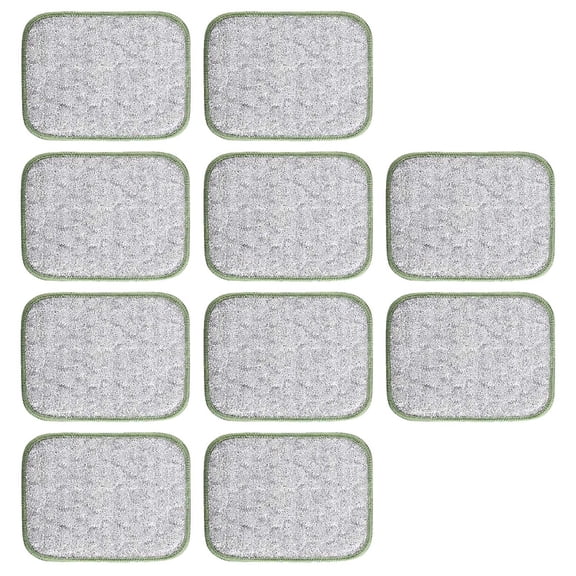 Scratch Safe Scouring Cloth Reusable Scrubber for Kitchen Wares Cleaning 10PCS